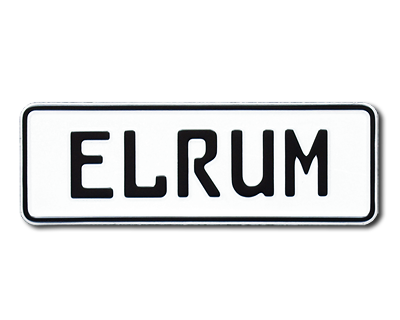 Dekorationsskylt Elrum 260 mm